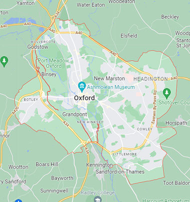 garden wifi oxford map